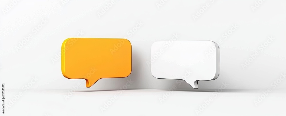 A large collection of 3D rendered speech bubbles, isolated on a background, featuring white chat message icons in shapes like cloud, heart, star, cube, balloon, square, round, and rectangular. This A large collection of 3D rendered speech bubbles, isolated on a background, featuring white chat message icons in shapes like cloud, heart, star, cube, balloon, square, round, and rectangular. This