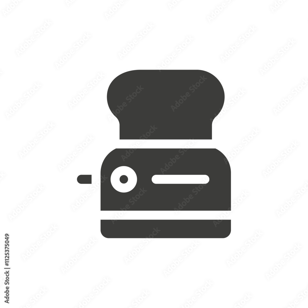 Toaster icon simple vector symbol Toaster icon simple vector symbol
