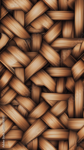 Basketweave Designs, seamless pattern photo