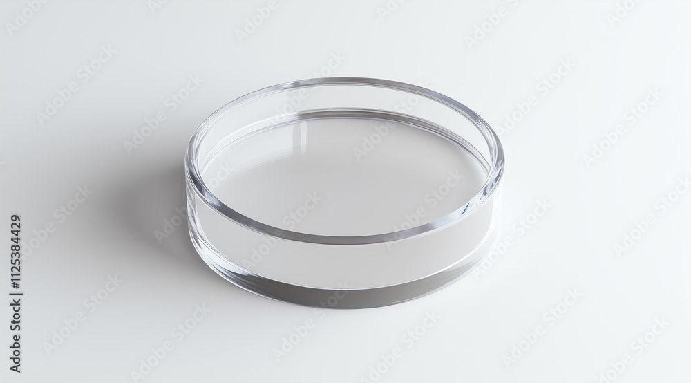 Round Clear Box Viewed from Above Unfilled for a Sleek and Practical Storage Solution Round Clear Box Viewed from Above Unfilled for a Sleek and Practical Storage Solution