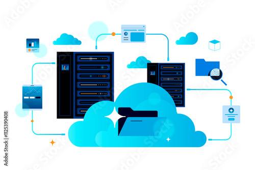 Cloud synchronization system.