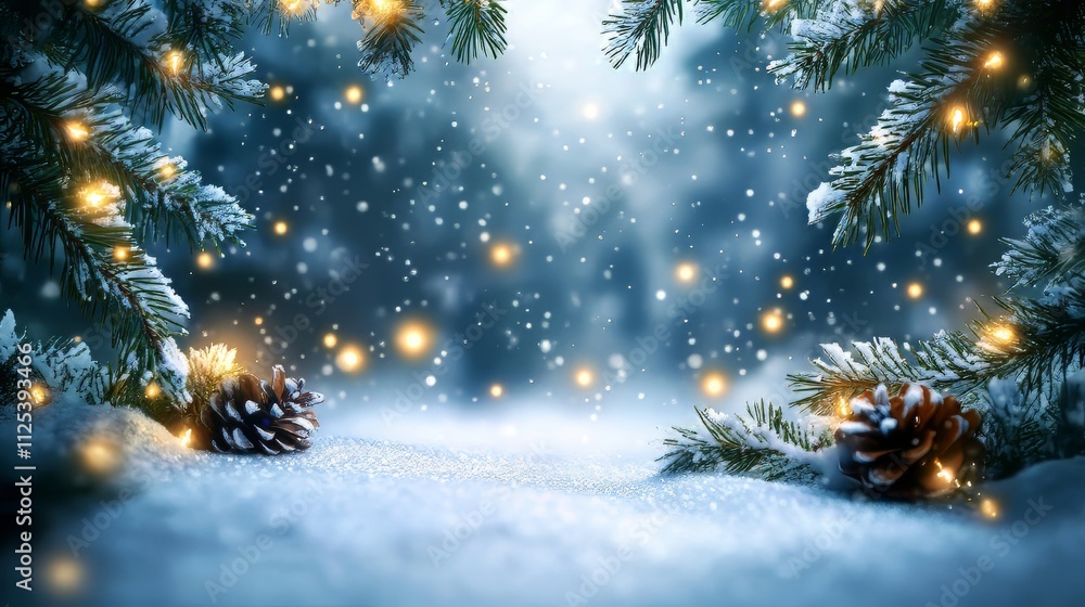 Christmas holiday background or template for a greeting card or banner with copy space for a text. christmas wallpaper. Ultra realistic. Photorealistic Christmas holiday background or template for a greeting card or banner with copy space for a text. christmas wallpaper. Ultra realistic. Photorealistic