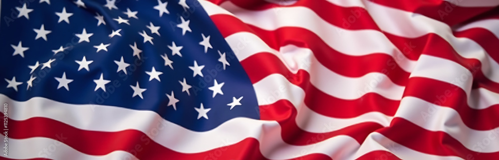 The American flag is being used as a backdrop to promote the theme of the USA presidential election in 2024._00001_ The American flag is being used as a backdrop to promote the theme of the USA presidential election in 2024._00001_