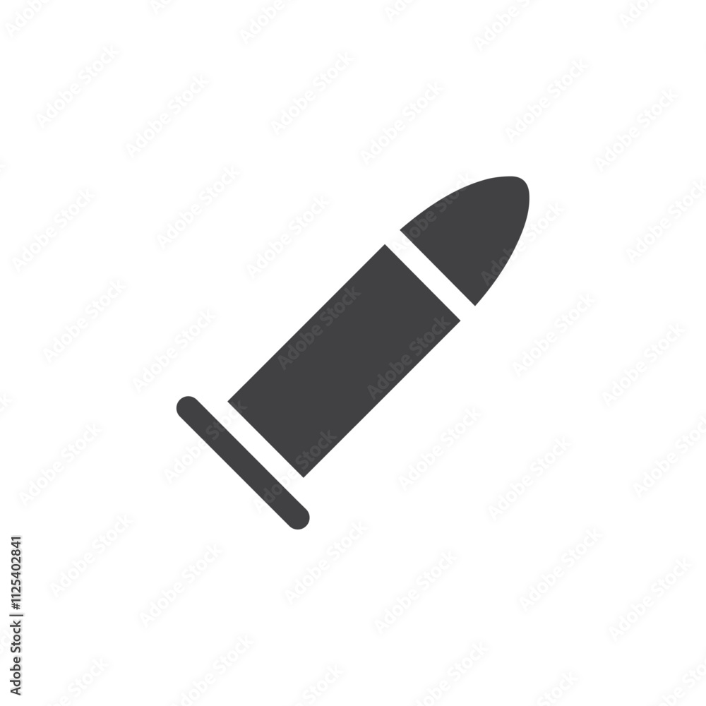 Bullet icon Vector logo outline Bullet icon Vector logo outline