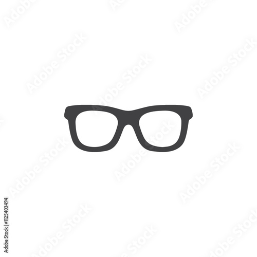Glasses icon Vector logo outline