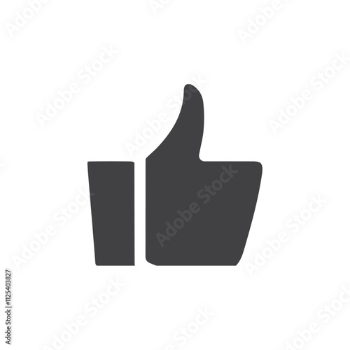 like icon Vector logo outline