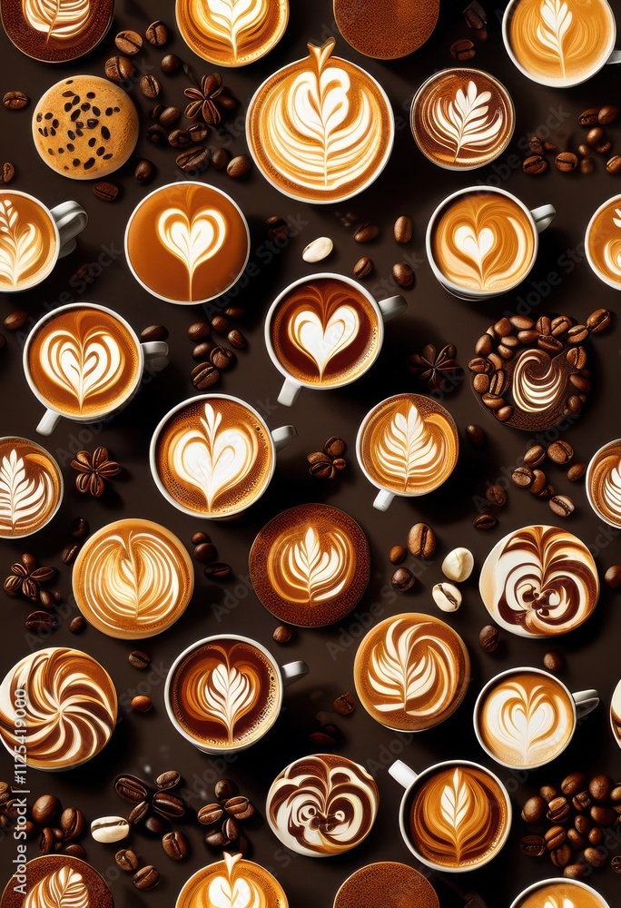 captivating coffee designs set engaging espresso backgrounds creating warm inviting coffee culture experience, art, presentation, beverage, mug, latte captivating coffee designs set engaging espresso backgrounds creating warm inviting coffee culture experience, art, presentation, beverage, mug, latte