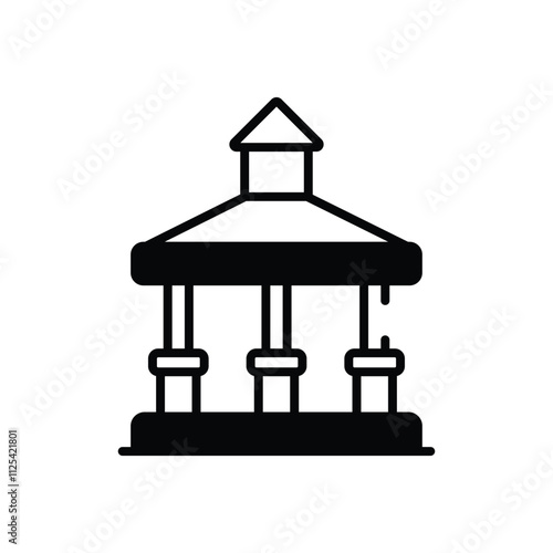 Veranda vector icon