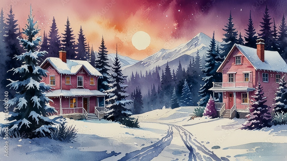 Winter holiday christmas background Winter holiday christmas background