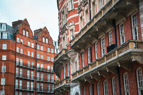 Photography London architecture depicting affluent urban living