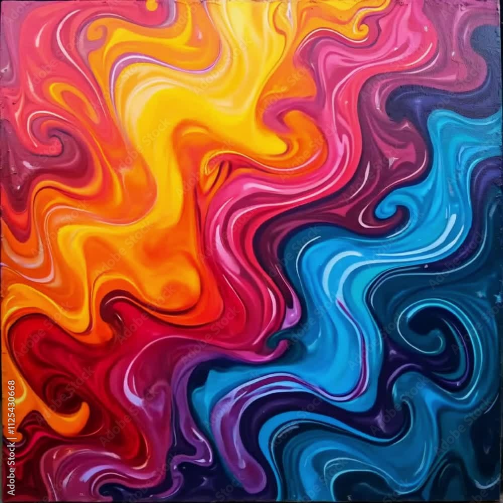 abstract background flowing gradient waves abstract background flowing gradient waves