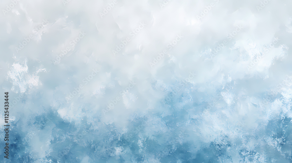 Soft and elegant abstract background with a smooth gradient of light blue and white, enhanced by a subtle grainy texture. Frosted. Illustration Soft and elegant abstract background with a smooth gradient of light blue and white, enhanced by a subtle grainy texture. Frosted. Illustration