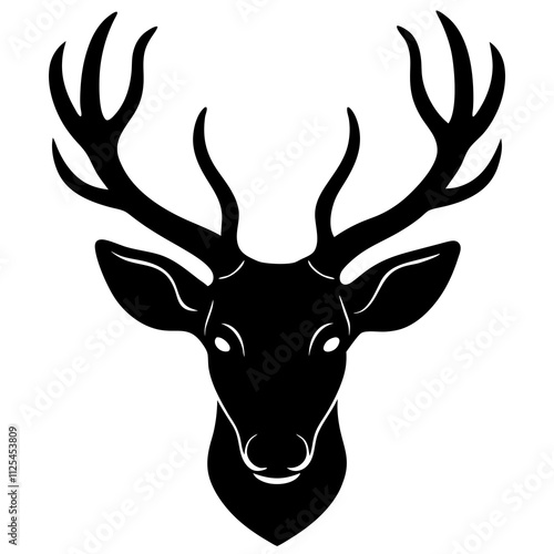 deer head vector