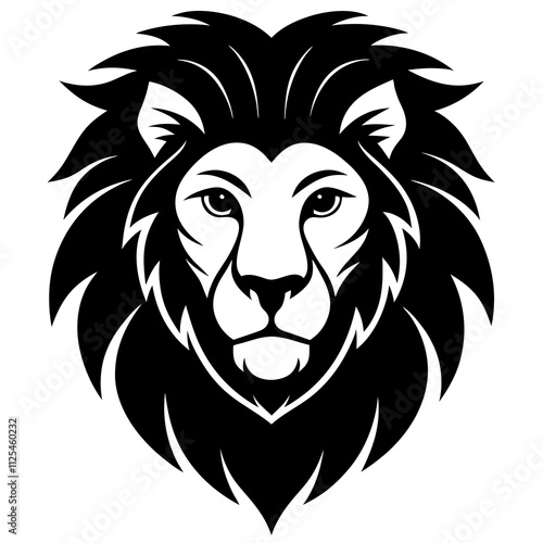 lion head vector