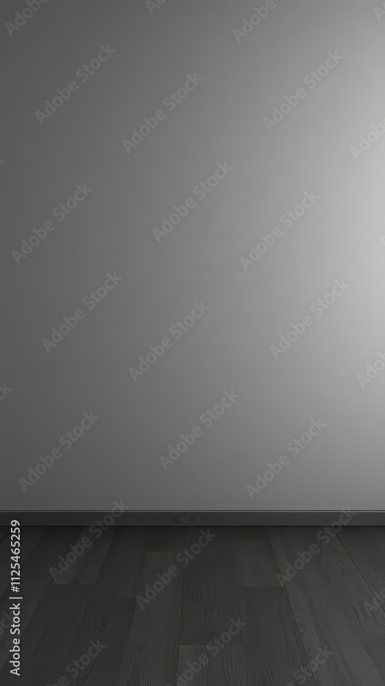 Empty room with a dark gray wall mockup with modern and minimalistic design, modern Empty room with a dark gray wall mockup with modern and minimalistic design, modern