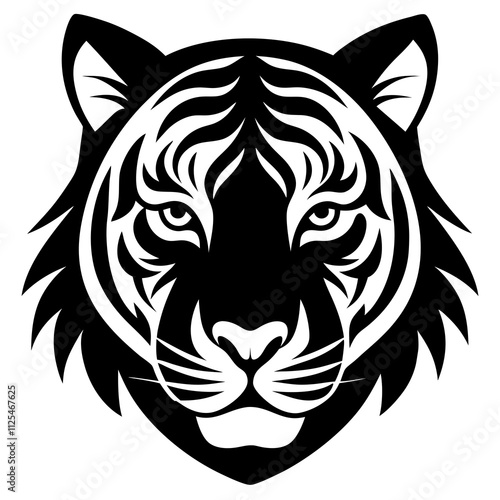 tiger head tattoo photo