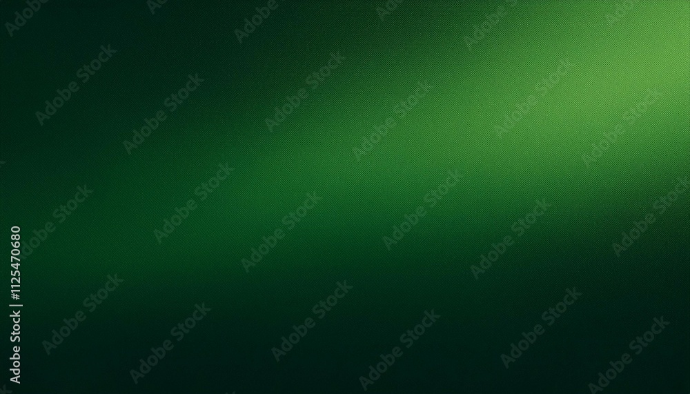 banner abstract design of dark green color gradient background grainy texture effect
