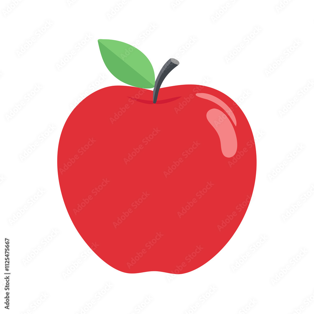 red apple illustration red apple illustration