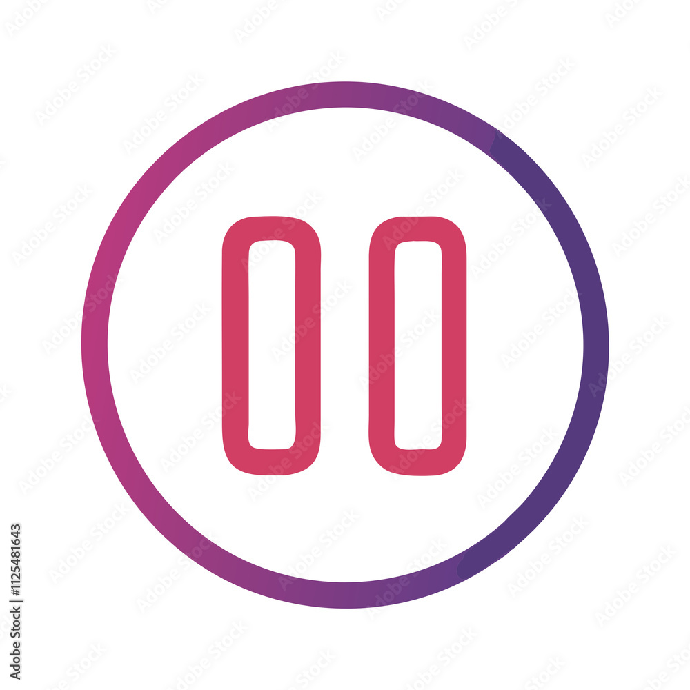pause button icon pause button icon