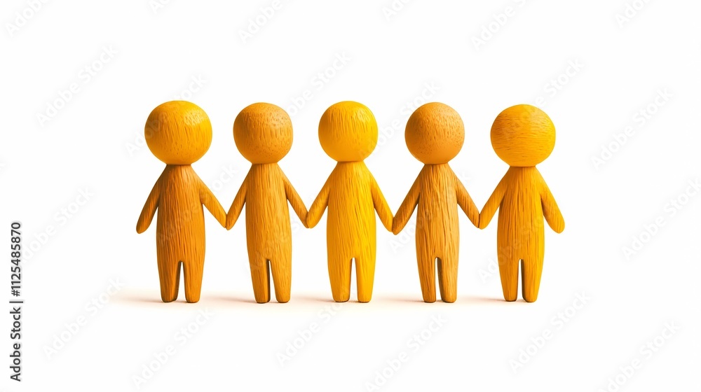Abstract depiction of human silhouettes forming a group, symbolizing the power of collaboration, shared ideas, and collective problem-solving. Abstract depiction of human silhouettes forming a group, symbolizing the power of collaboration, shared ideas, and collective problem-solving.