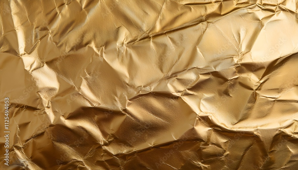 Gold foil background with light crinkles, giving a rich, high-end metallic texture. Perfect for luxurious design projects. Highlights the metallic, shiny nature of the gold material. Gold foil background with light crinkles, giving a rich, high-end metallic texture. Perfect for luxurious design projects. Highlights the metallic, shiny nature of the gold material.