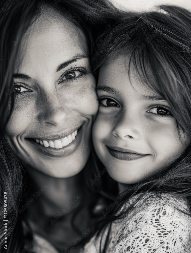 Mother and Child Portrait Mother and Child Portrait