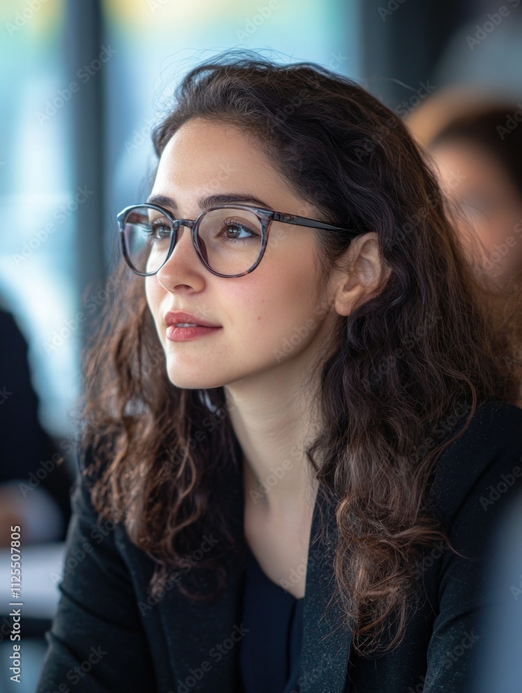 Contemplative Business Professional Contemplative Business Professional