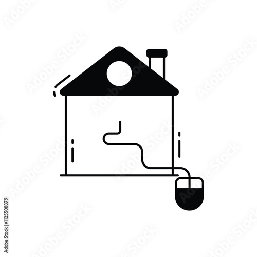 Home control vector icon