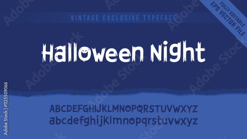 Editable Vector funny Kids Alphabet Font Set. Fully Customizable Fancy Typography for Unique Creative Projects and Professional Design Use