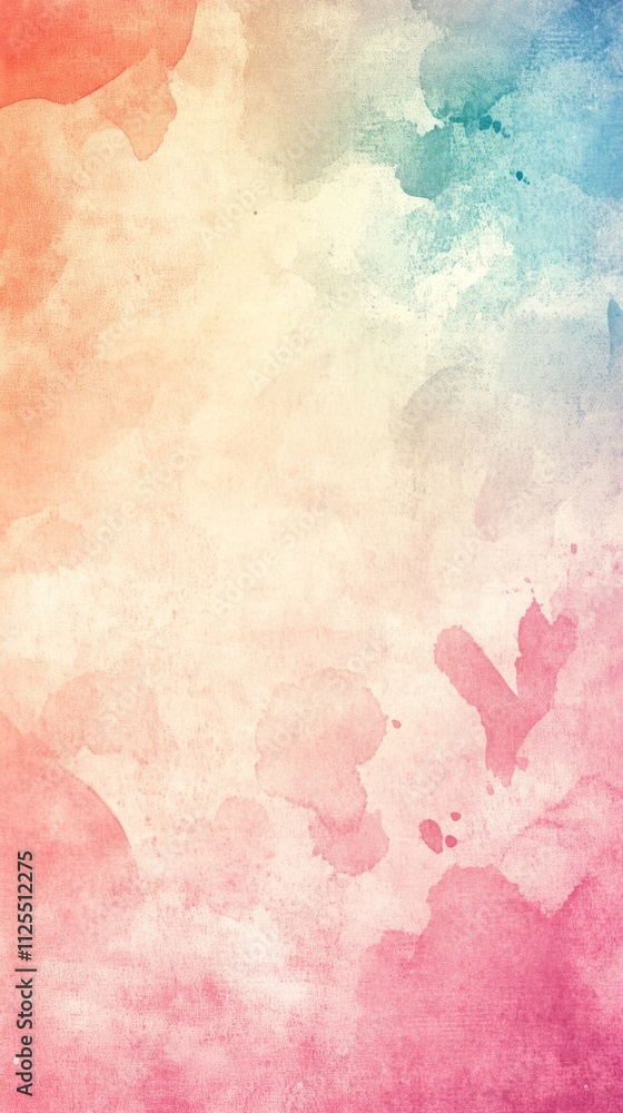 Abstract Watercolor Background Design Abstract Watercolor Background Design
