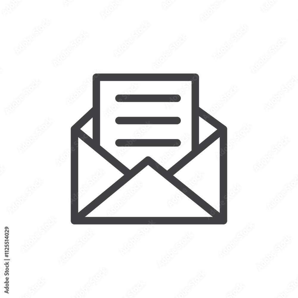 Letter icon Vector logo outline Letter icon Vector logo outline