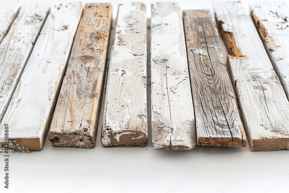 Pieces of wood arranged on a table, perfect for decorative or presentation purposes Pieces of wood arranged on a table, perfect for decorative or presentation purposes