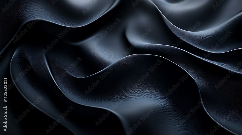Obraz premium Black matte design textured surface high resolution background