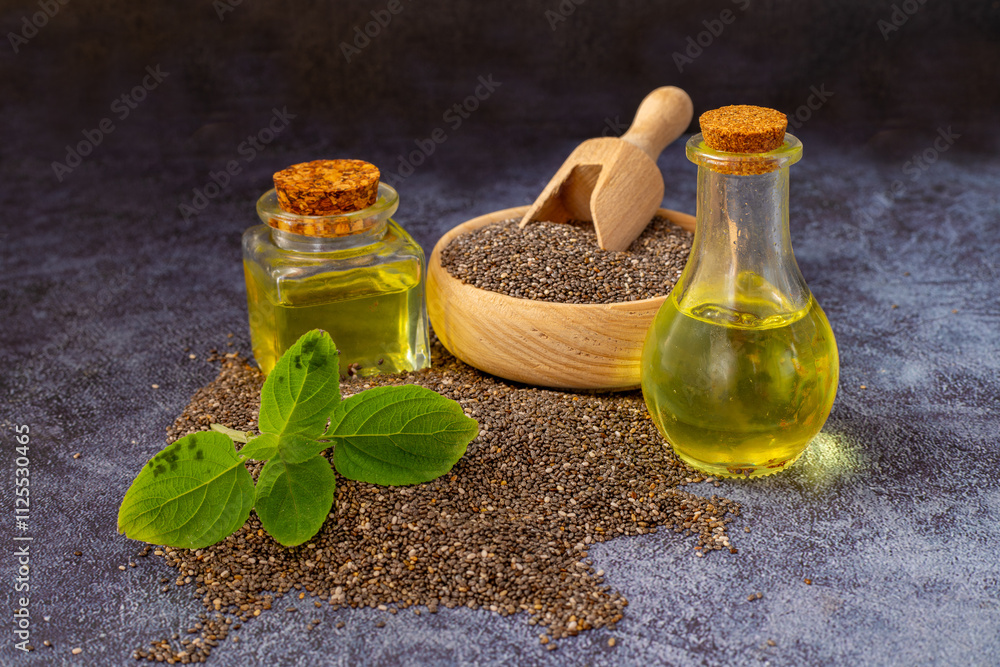 Chia plant and chia seeds and oil are a flowering plant from the mint family native to central and southern Mexico.