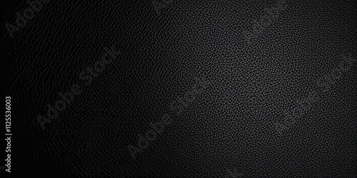 Shiny black leather surface with fine texture, background, abstract, texture