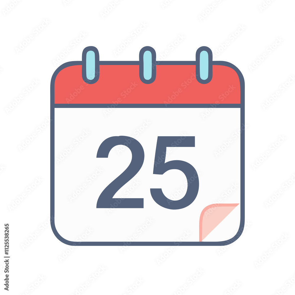 Calendar icon, symbolizing a specific day in a month.