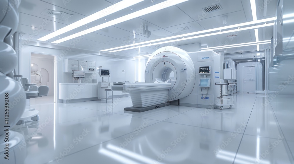 hospital corridor in hospital