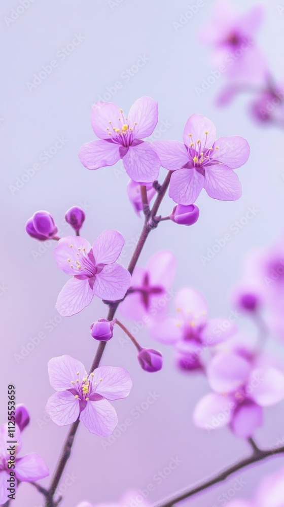 Fototapeta premium Delicate Spring Blossom in Soft Pastel Pink
