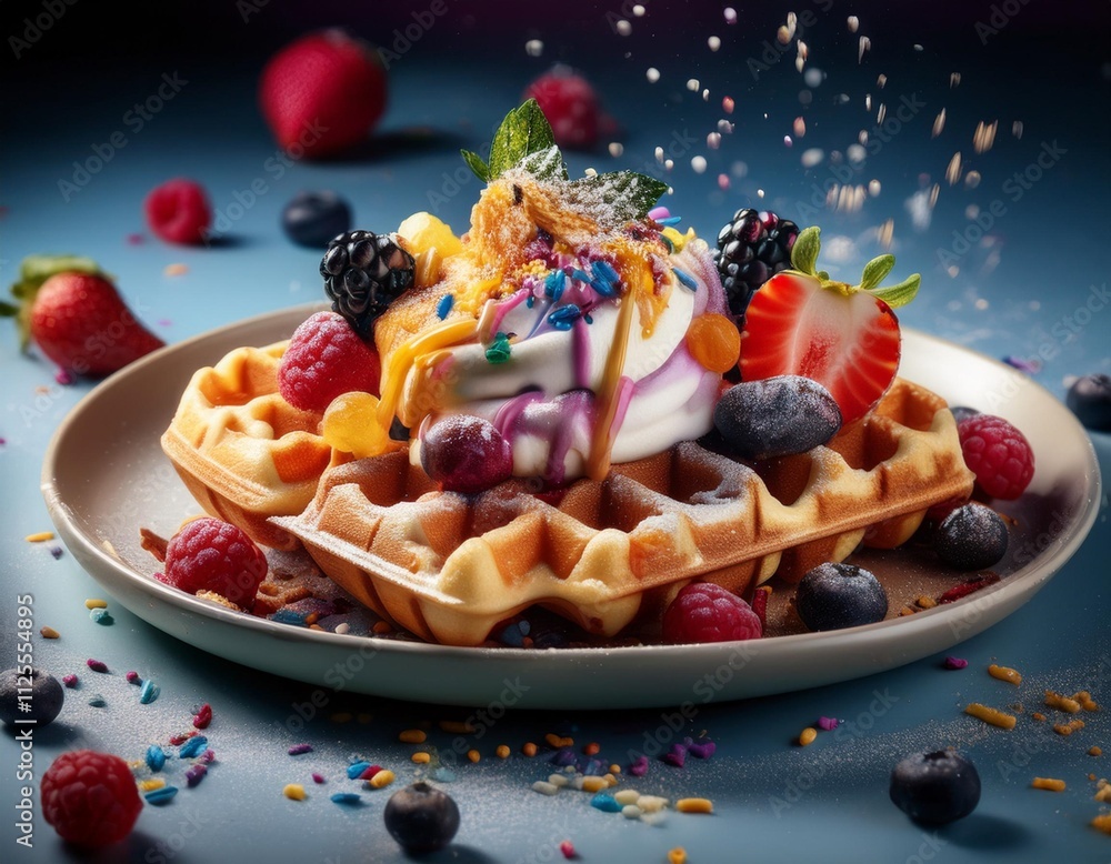 Waffle Wonders: Creative Toppings for Fluffy Treats Waffle Wonders: Creative Toppings for Fluffy Treats