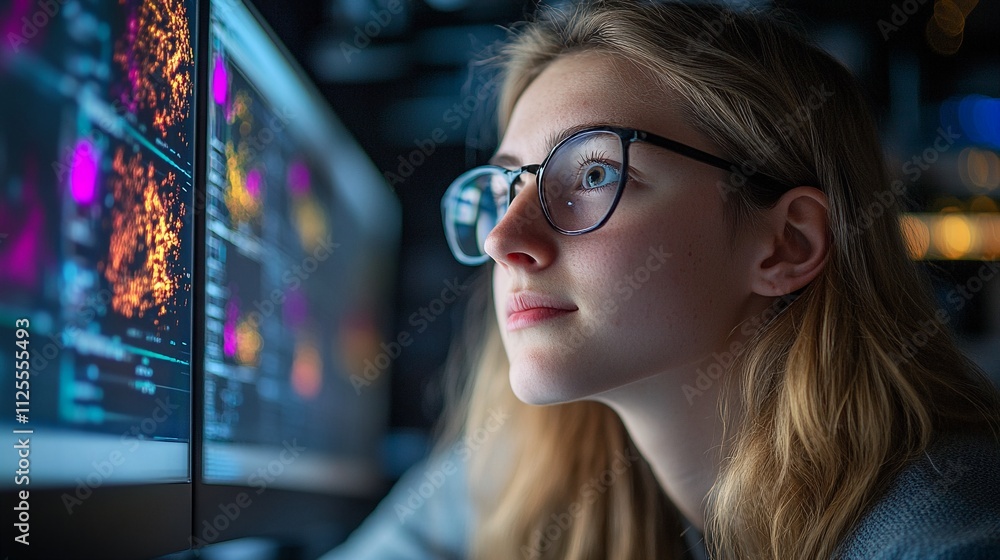 An astrophysicist studying the behavior of black holes and their impact on the surrounding space-time fabric, using powerful computer simulations to unravel the mysteries of these cosmic phenomena.
An astrophysicist studying the behavior of black holes and their impact on the surrounding space-time fabric, using powerful computer simulations to unravel the mysteries of these cosmic phenomena.