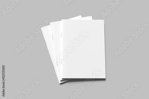 WHITE A4 CATALOG MOCKUP
