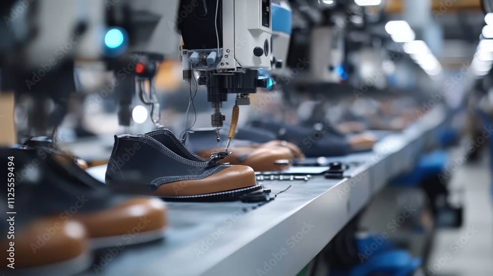 Automated shoe production line. (1) Automated shoe production line. (1)