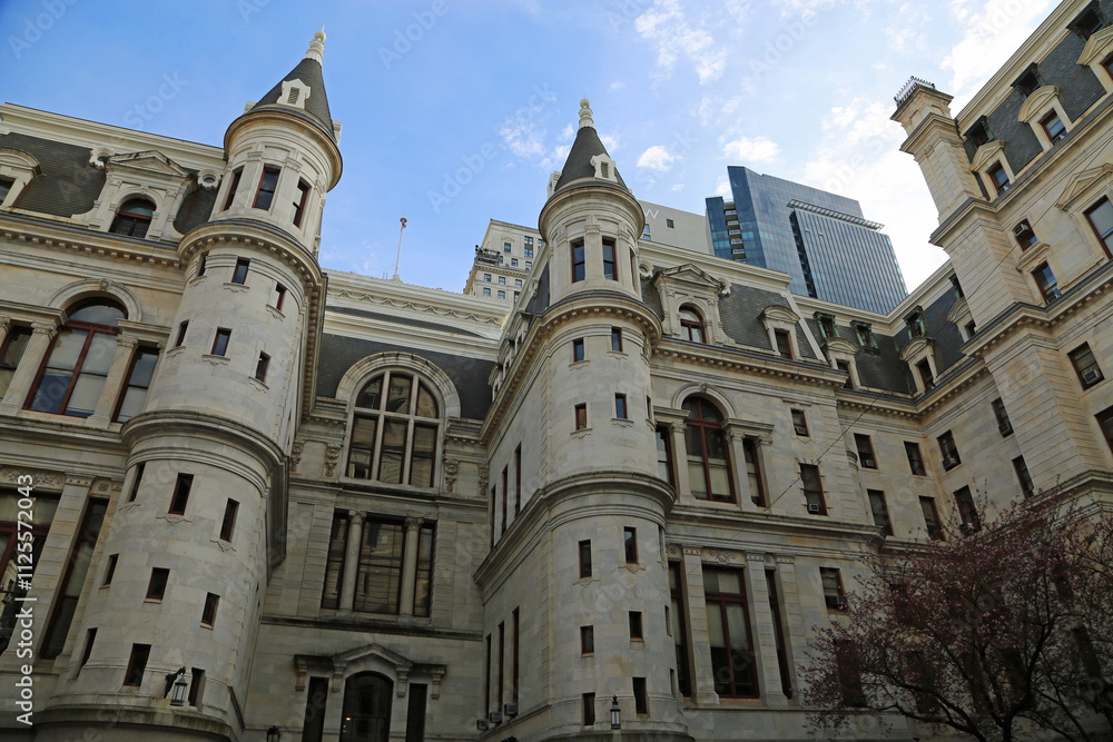 Fototapeta premium Inner court of City Hall - Philadelphia, Pennsylvania
