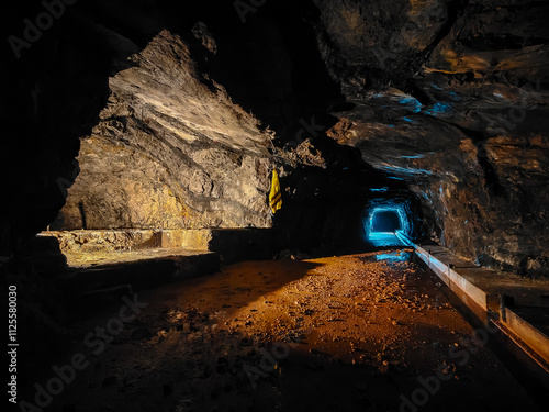 Abandoned coal mine in Croatia