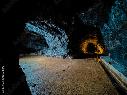 Abandoned coal mine in Croatia