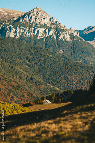 Autumn landscape from Transylvania, Romania