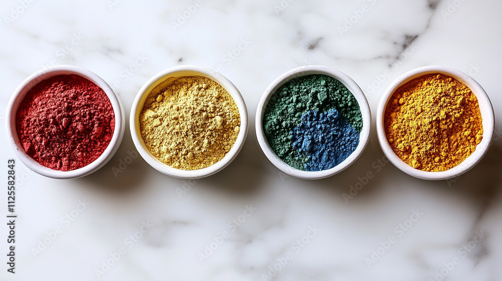 vibrant red, blue, and green pigment powders, symbolizing creativity, diversity, and cultural expression, scattered against a textured backdrop in radiant, dynamic hues vibrant red, blue, and green pigment powders, symbolizing creativity, diversity, and cultural expression, scattered against a textured backdrop in radiant, dynamic hues