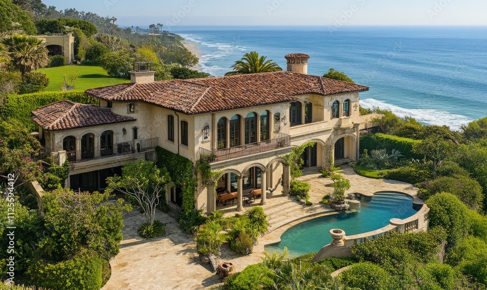 Stunning Luxury Vacation Home Nestled in Lush Coastal Greenery with Panoramic Ocean Views Stunning Luxury Vacation Home Nestled in Lush Coastal Greenery with Panoramic Ocean Views