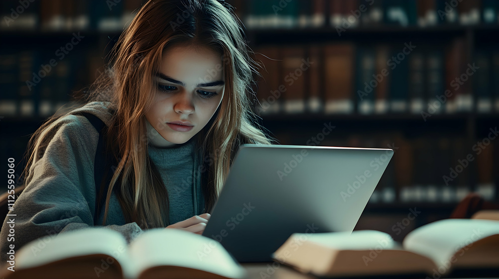 Obraz premium person working on laptop