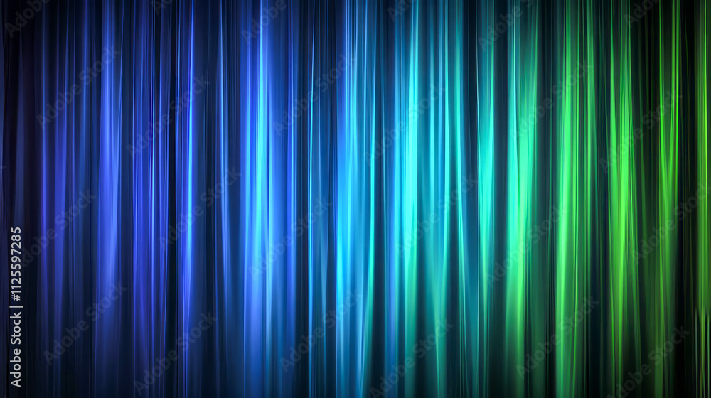 Abstract blue and green vertical light streaks on dark background Abstract blue and green vertical light streaks on dark background